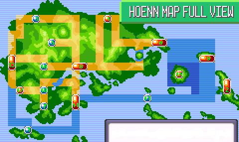 Hoenn map